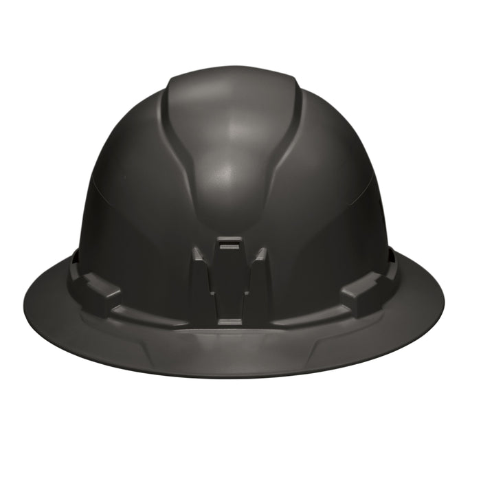 Klein Tools Hard Hat, Non-Vented, Full Brim Style, Black