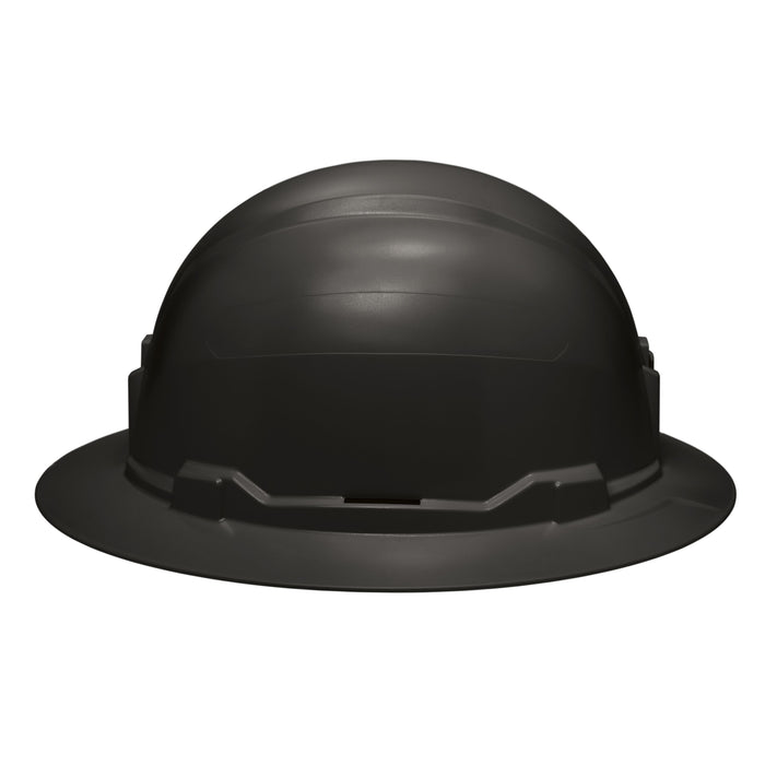 Klein Tools Hard Hat, Non-Vented, Full Brim Style, Black
