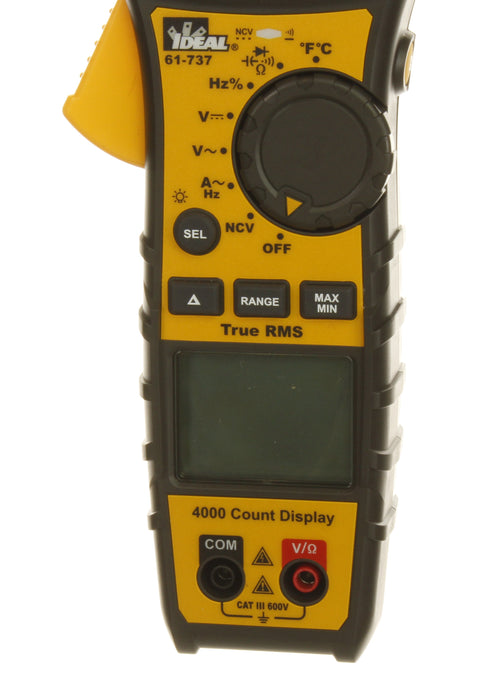 IDEAL Clamp Meter 400A AC TRMS w/ NCVT & Temp