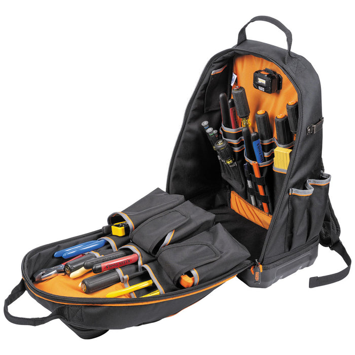 Klein Tools Tradesman Pro XL Tool Bag Backpack, 40 Pockets, Model 62800BP