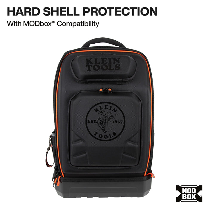 Klein Tools MODbox Hardshell Backpack, 40 Pockets