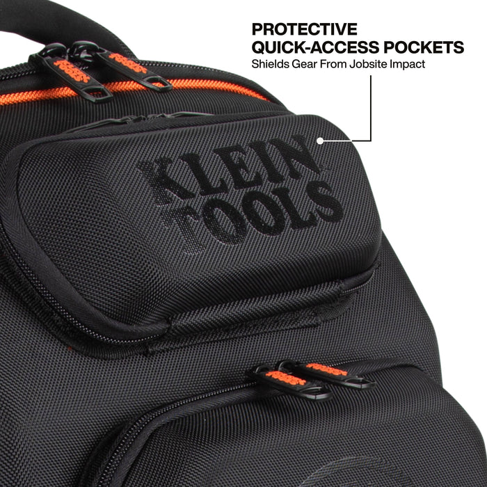 Klein Tools MODbox Hardshell Backpack, 40 Pockets
