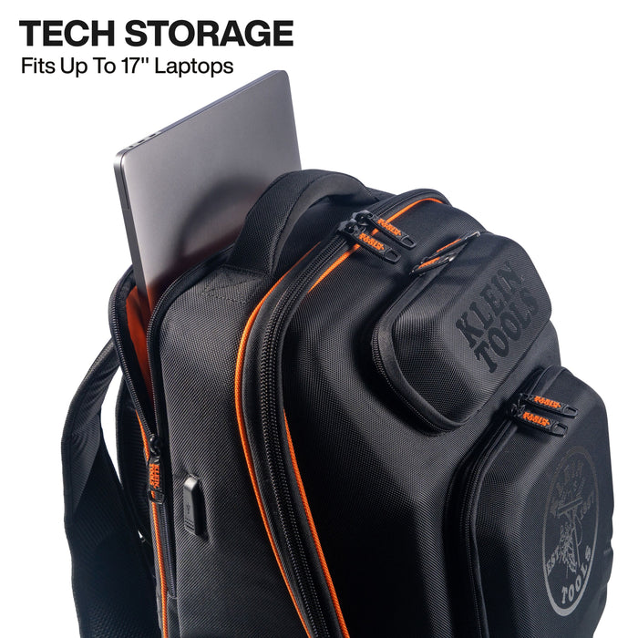 Klein Tools MODbox Hardshell Backpack, 40 Pockets