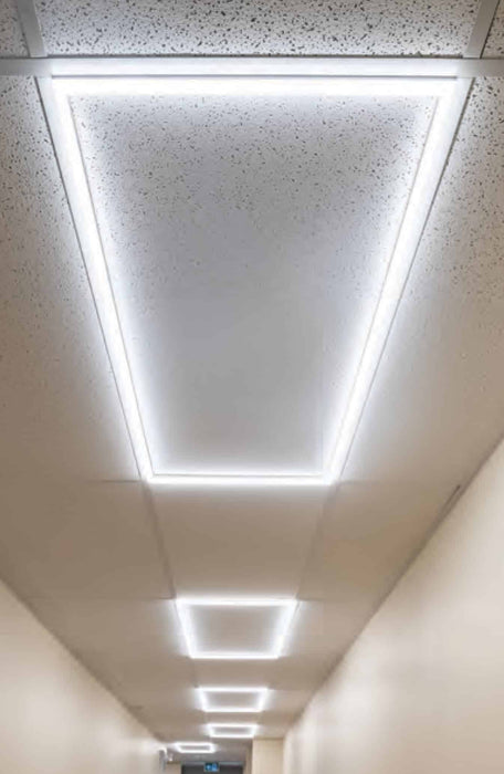 Magic Lite LED Edge Light 2x4, 120V-347V, 5CCT, adjustable wattage
