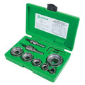 View Greenlee 8-Piece Quick Change Stainless Steel Hole Cutter Kit, Model 648*