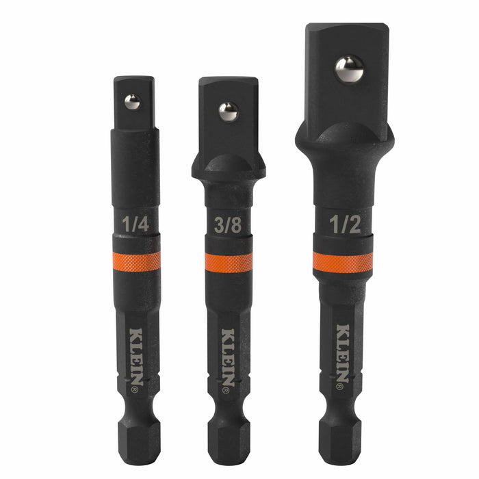 Klein Tools 3-Inch Impact Socket Adapter Set