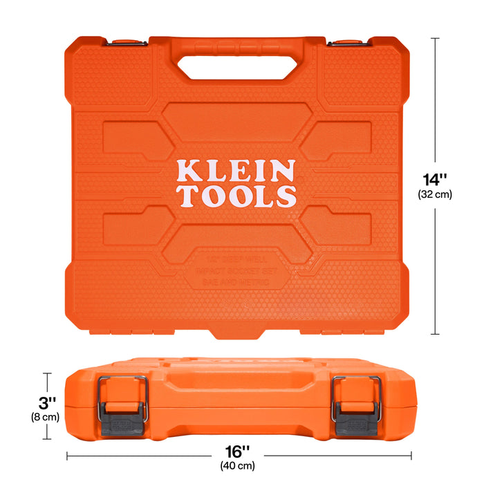 Klein Tools KNECT™ 1/2-Inch Socket Set, 28-Piece