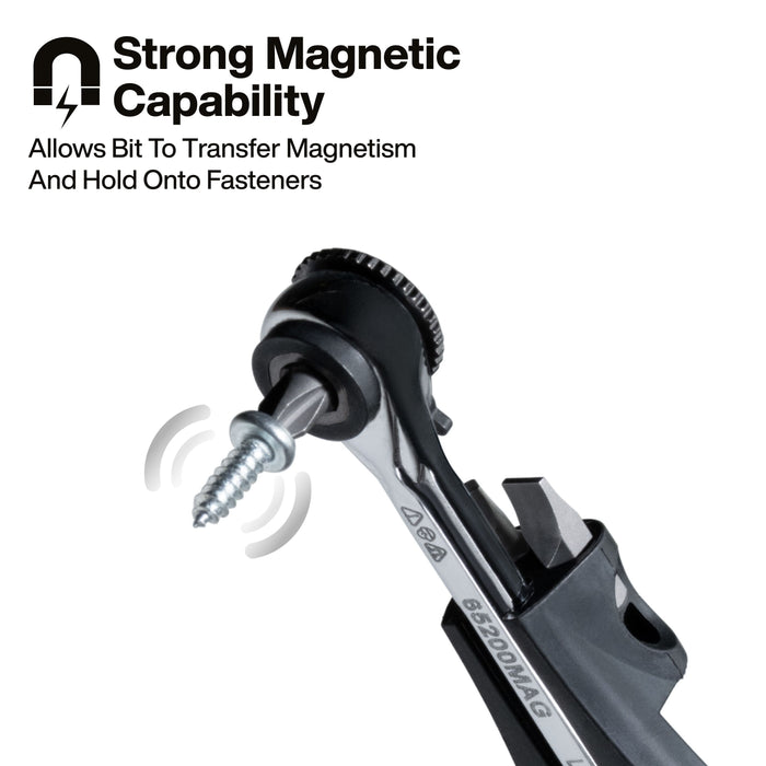 Klein Tools Slim-Profile Magnetic Mini Ratchet
