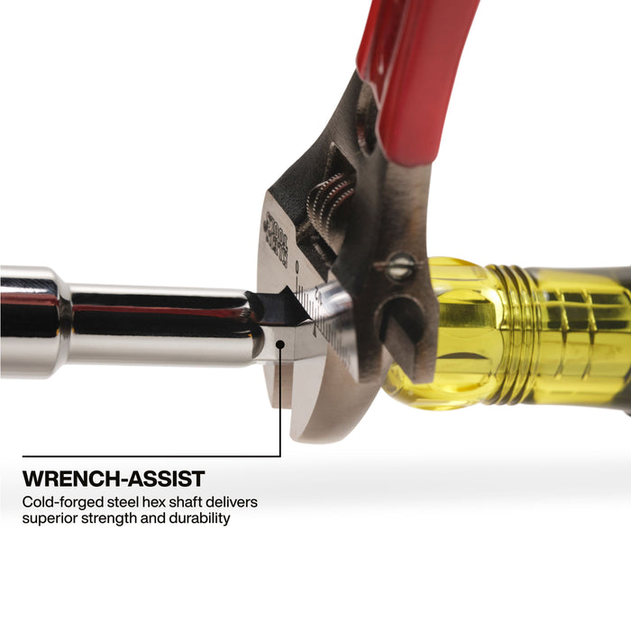 Klein Tools Metric Magnetic Color-Coded Nut Driver, Heavy-Duty Hollow-Shaft, 6mm