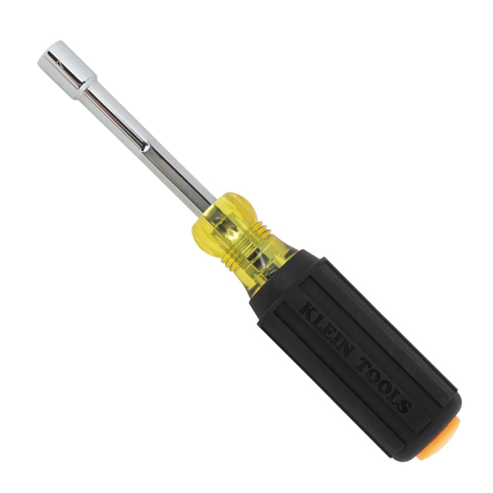 Klein Tools Metric Color-Coded Nut Driver, Heavy-Duty Hollow-Shaft, 7mm
