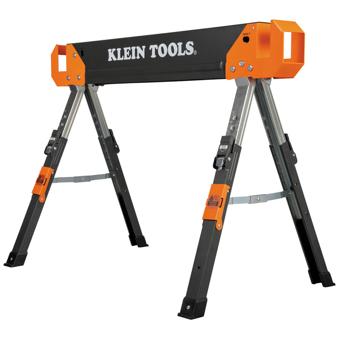 Klein Tools Adjustable-Leg Folding Saw Horse and Jobsite Table, 1-Pack 66188*