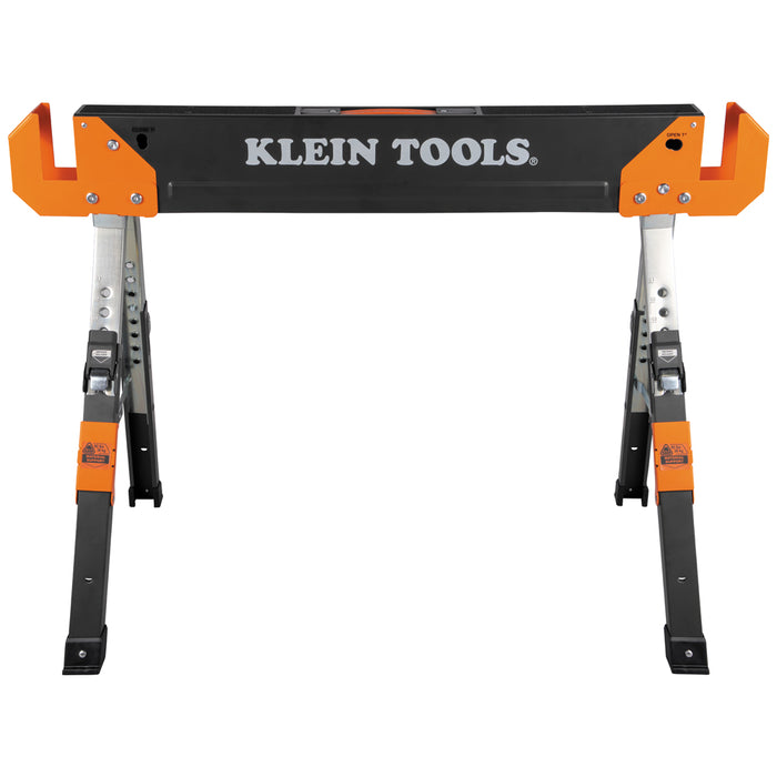 Klein Tools Adjustable-Leg Folding Saw Horse and Jobsite Table, 1-Pack 66188*