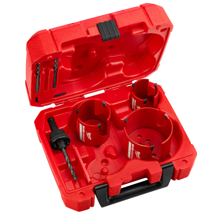 Milwaukee 7PC BIG HAWG™ with Carbide Teeth Kit