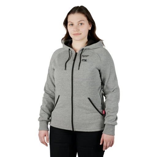 Milwaukee M12™ Women's Heated Hoodie Kit Gray Medium