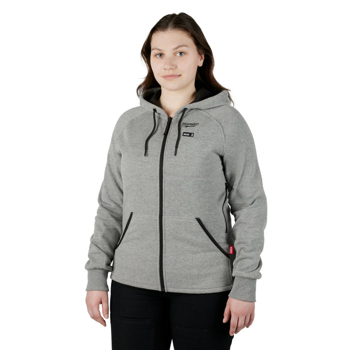 Milwaukee M12™ Women's Heated Hoodie Kit Gray Medium
