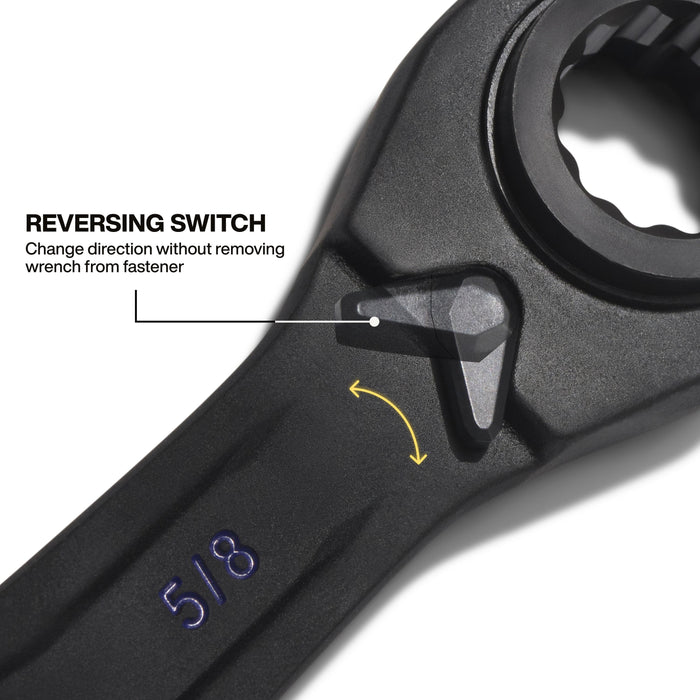 Klein Tools 4-in-1 Ratcheting Wrench, Medium