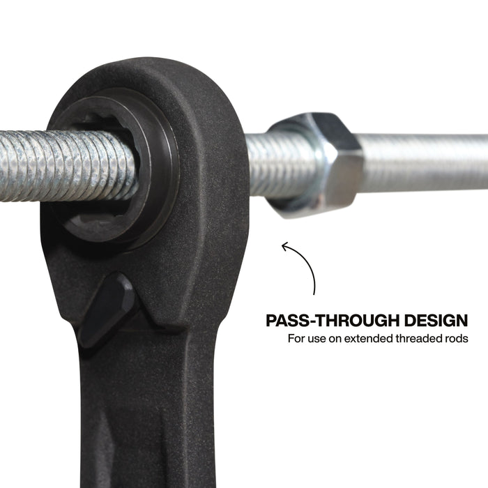 Klein Tools 4-in-1 Ratcheting Wrench, Medium