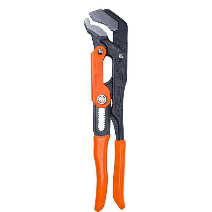 Klein Tools Quick-Adjust S-Jaw Pipe Wrench, 17-Inch
