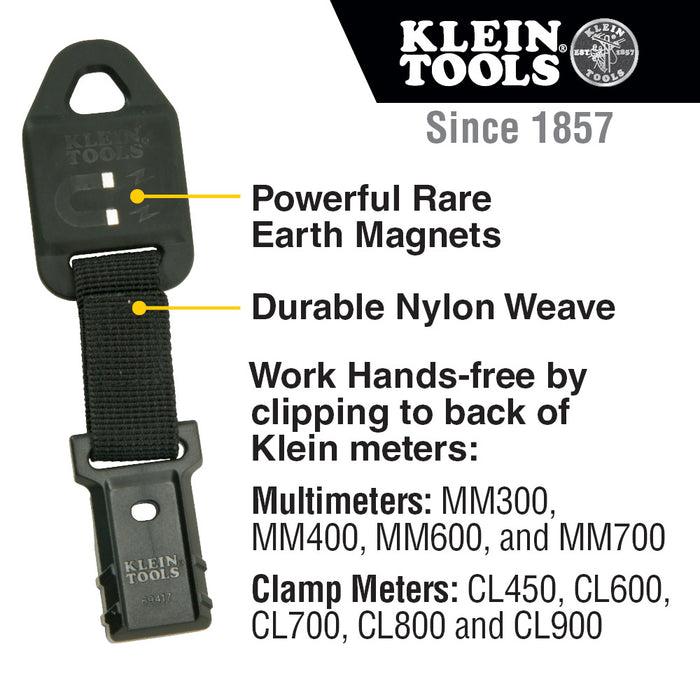 Klein Tools Rare-Earth Magnetic Hanger, with Strap, Model 69417*