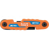 Klein Tools Compact Folding Hex Key Set, 25-Key, SAE, Metric, TORX® Sizes, 3-Piece, Model 70543*