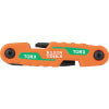 Klein Tools Compact Folding Hex Key Set, 8-Key, Torx® Sizes, Model 70540T*