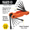 Klein Tools Pro Folding Hex Key Set, SAE and Metric, Model 70552*