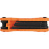 Klein Tools Pro Folding Hex Key Set, 10-Key, Metric Sizes. Model 70550M*