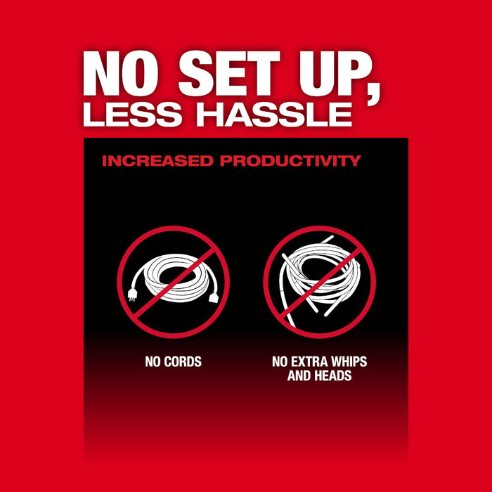 Milwaukee M18 FUEL™ 4 ft Pencil Vibrator Kit