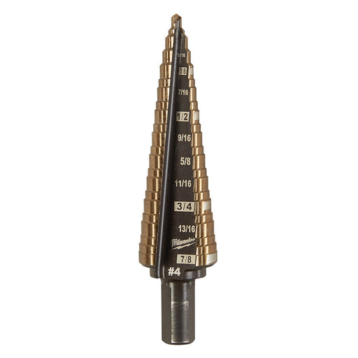 Milwaukee Milwaukee Cobalt Step Drill Bit #4
