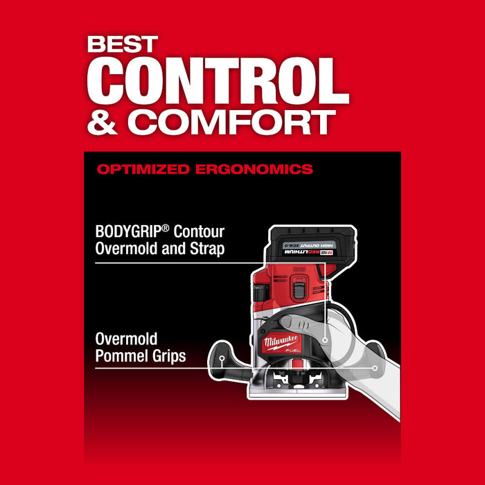 Milwaukee M18 FUEL™  1/2" Router