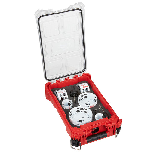 Milwaukee 10PC HOLE DOZER™ Bi-Metal General Purpose Hole Saw Set with PACKOUT™ Compact Organizer