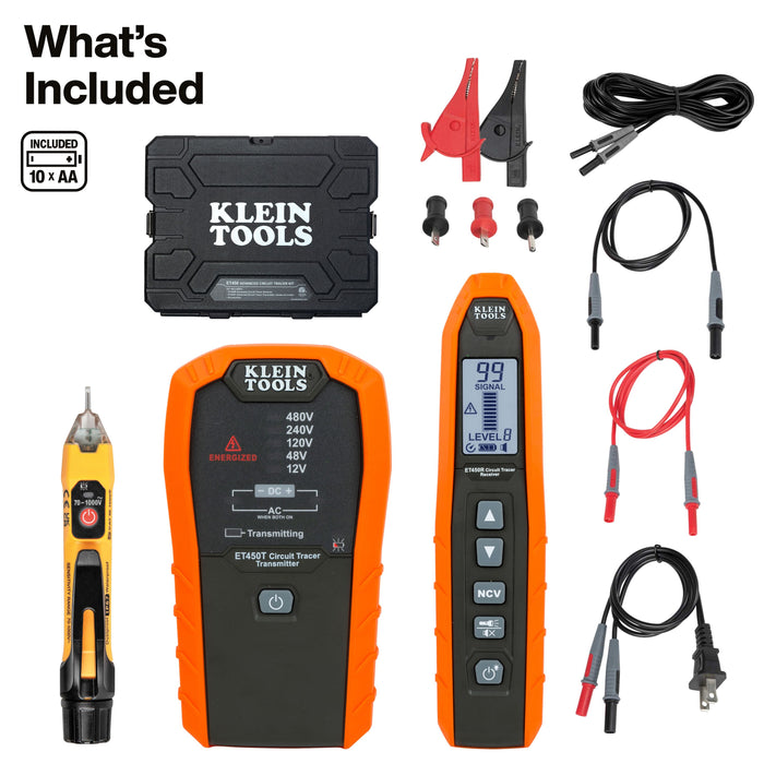 Klein Tools Advanced Circuit Tracer Kit plus Non-Contact Voltage Tester