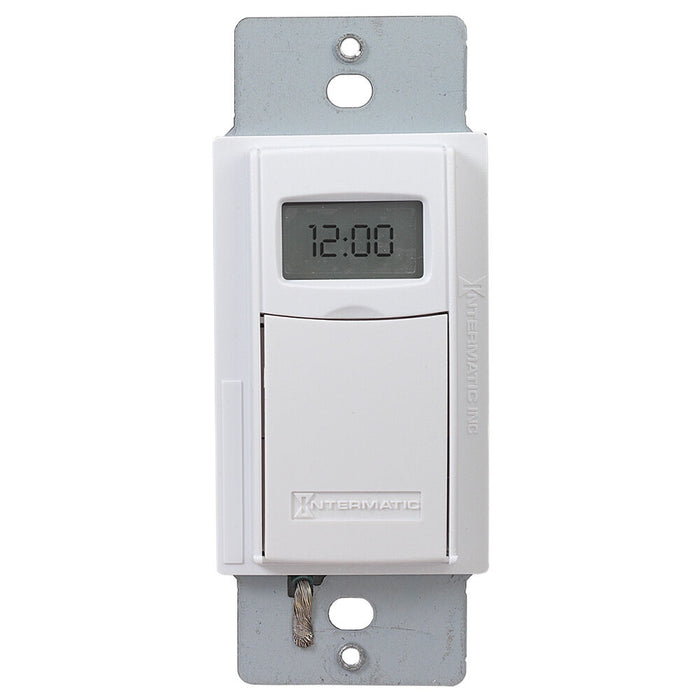 Intermatic White 7-Day Programmable Timer, 15A, Model ST01