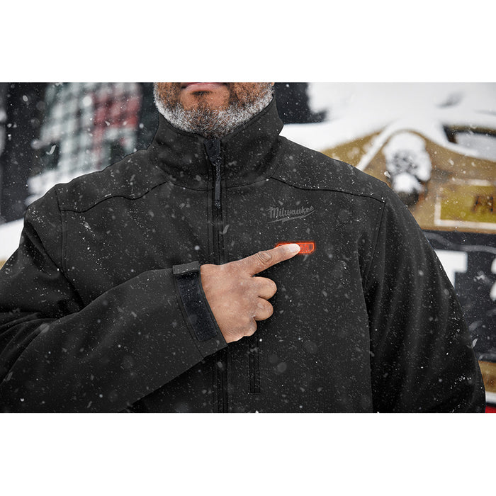 Milwaukee M12 Heated TOUGHSHELL Jacket Kit - Black 2X