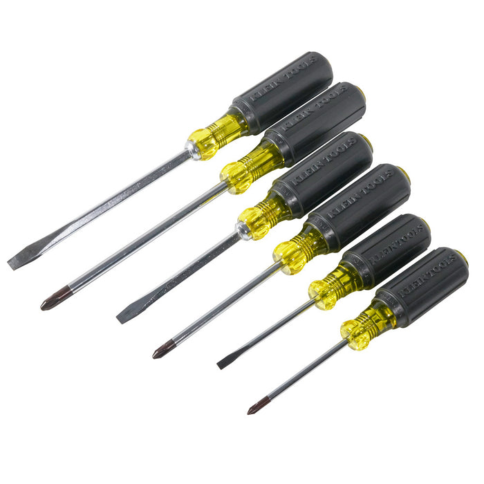 Klein Tools Screwdriver Set, Slotted and Phillips, 6-Pieces, Model 85074*