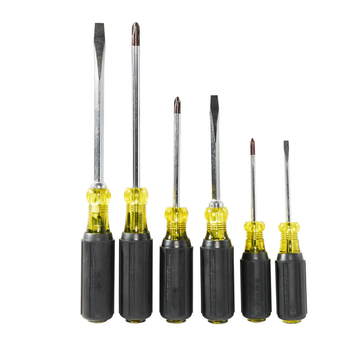 Klein Tools Screwdriver Set, Slotted and Phillips, 6-Pieces, Model 85074*