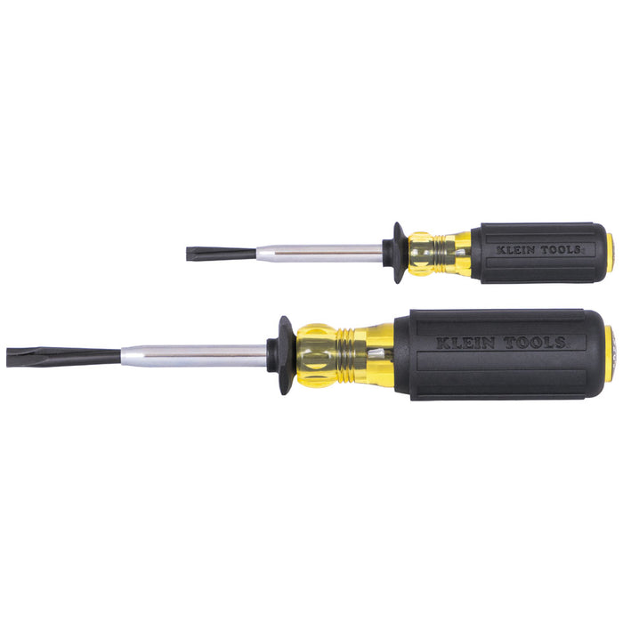 Klein Tools Slotted Screw Holding Driver Kit, 3/16-Inch and 1/4-Inch, Model 85153K