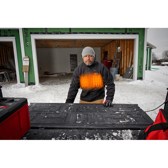 Milwaukee M12 Heated TOUGHSHELL Jacket Kit - Black 2X