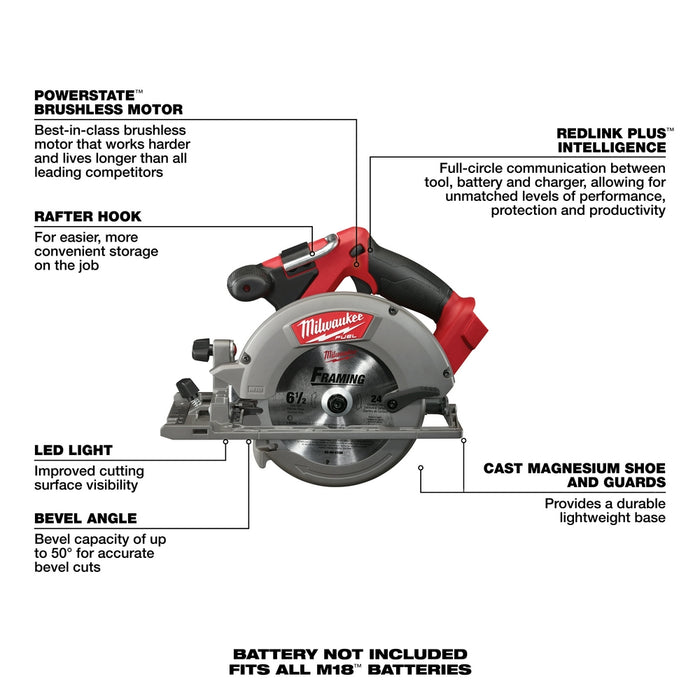 Milwaukee M18 FUEL™ 5-Tool Combo Kit