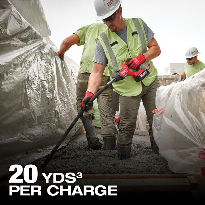 Milwaukee M18 FUEL™ 4 ft Pencil Vibrator Kit