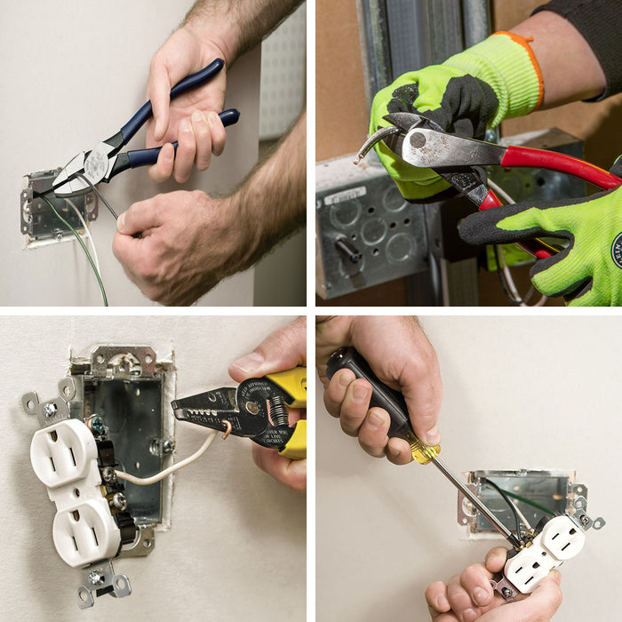 Klein Tools Apprentice Tool Kit, 6-Piece 92906 & Screwdrivers (661 & 662)