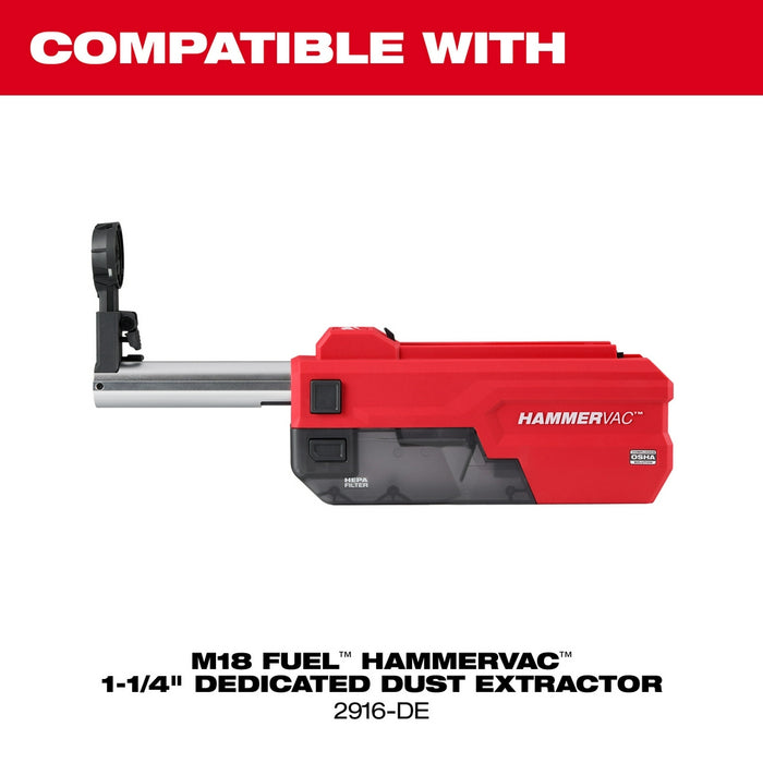 Milwaukee 1-1/4" SDS Plus Rotary Hammer