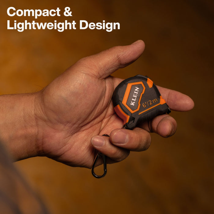 Klein Tools 6-Foot Keychain Tape Measure