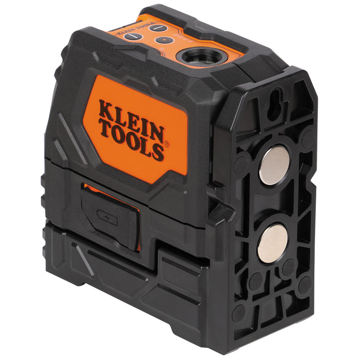 Klein Tools Green Rechargeable Cross-Line Laser Level, Model 93LCLGR