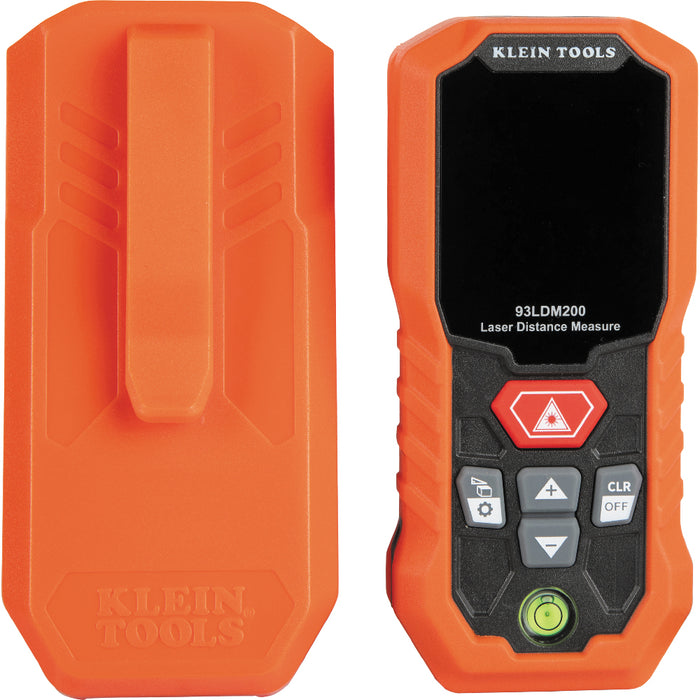 Klein Tools Laser Distance Measurer, Up to 200', Model 93LDM200*