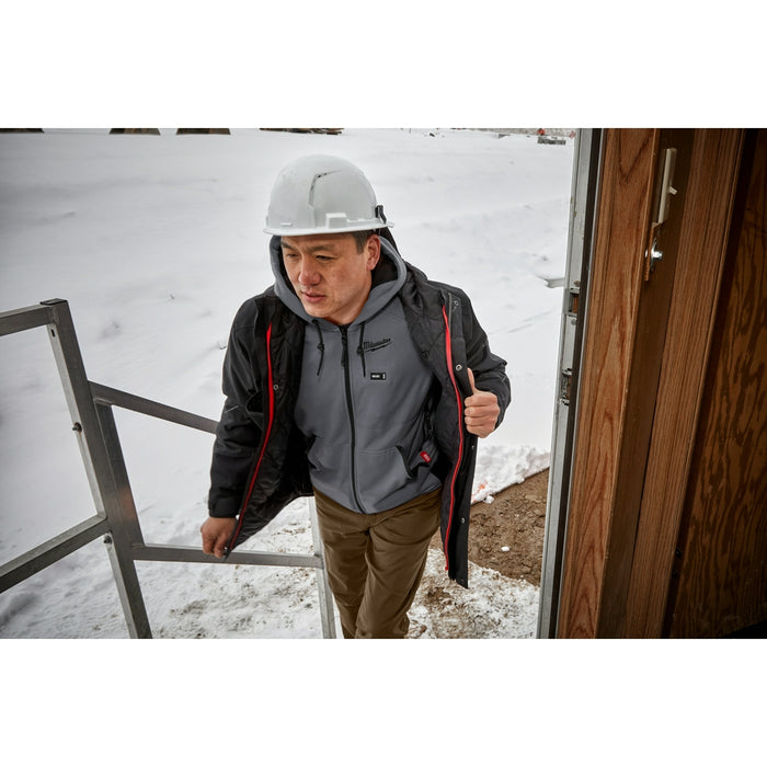 Milwaukee M12™ Heated Hoodie Kit Gray 2X