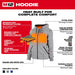 Milwaukee M12™ Women's Heated Hoodie Kit Gray Medium