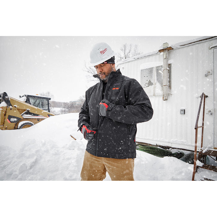 Milwaukee M12 Heated TOUGHSHELL Jacket Kit - Black 2X