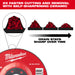 Milwaukee 6" x.045" x 7/8" Ceramic+ Metal Cut Off Wheel -Type 1