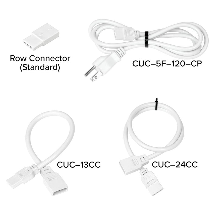 Current Lighting 5FT Cord & Plug CUC Undercabinet Light Accessory